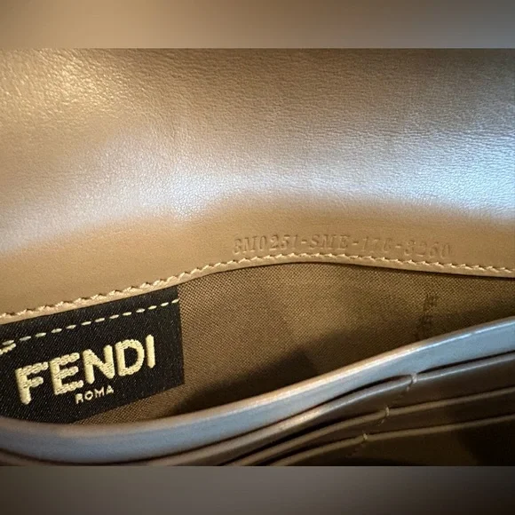 Fendi Taupe Leather Wallet - Picture 12 of 12